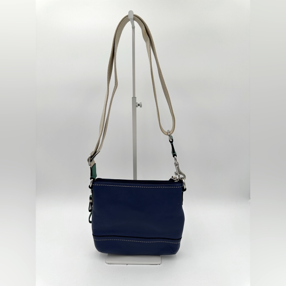 Coach Park Colorblock Swingpack Crossbody Bag with matching card/key holder. - Picture 2 of 15